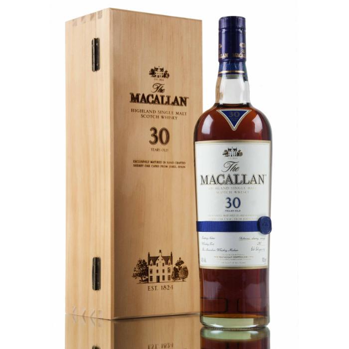 The Macallan 30 Year Old Sherry Oak Scotch The Macallan 