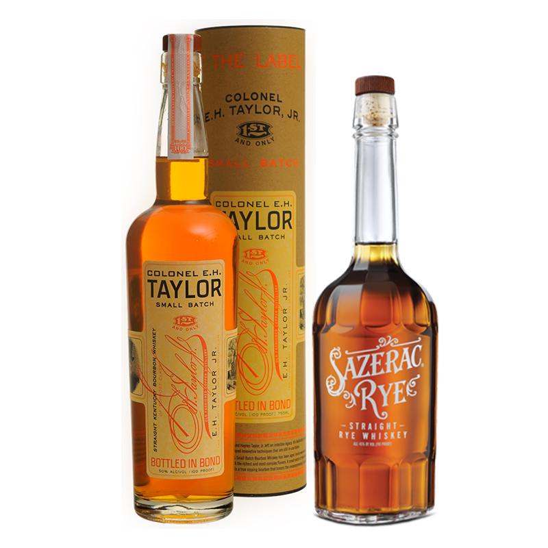 E.H. Taylor Taylor Small Batch + Sazerac Rye Rye Sip Whiskey 