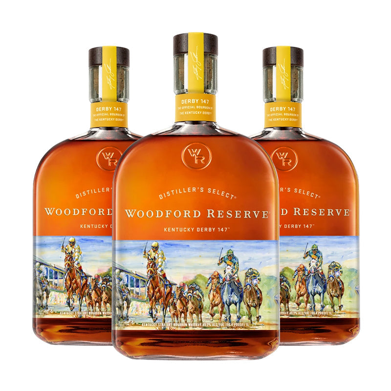 Woodford Reserve Kentucky Derby 147 Bundle Bourbon Whiskey Woodford Reserve 